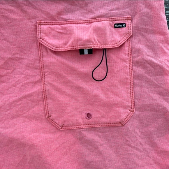 Hurley Men's Pink Swim Board Shorts - Picture 7 of 10